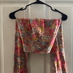 lululemon athletica Multicolor Floral Leggings